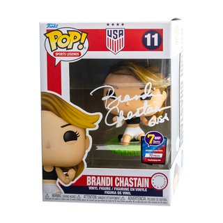 Brandi Chastain Signed Brandi Chastain Funko Pop - 7BAP Signature Series