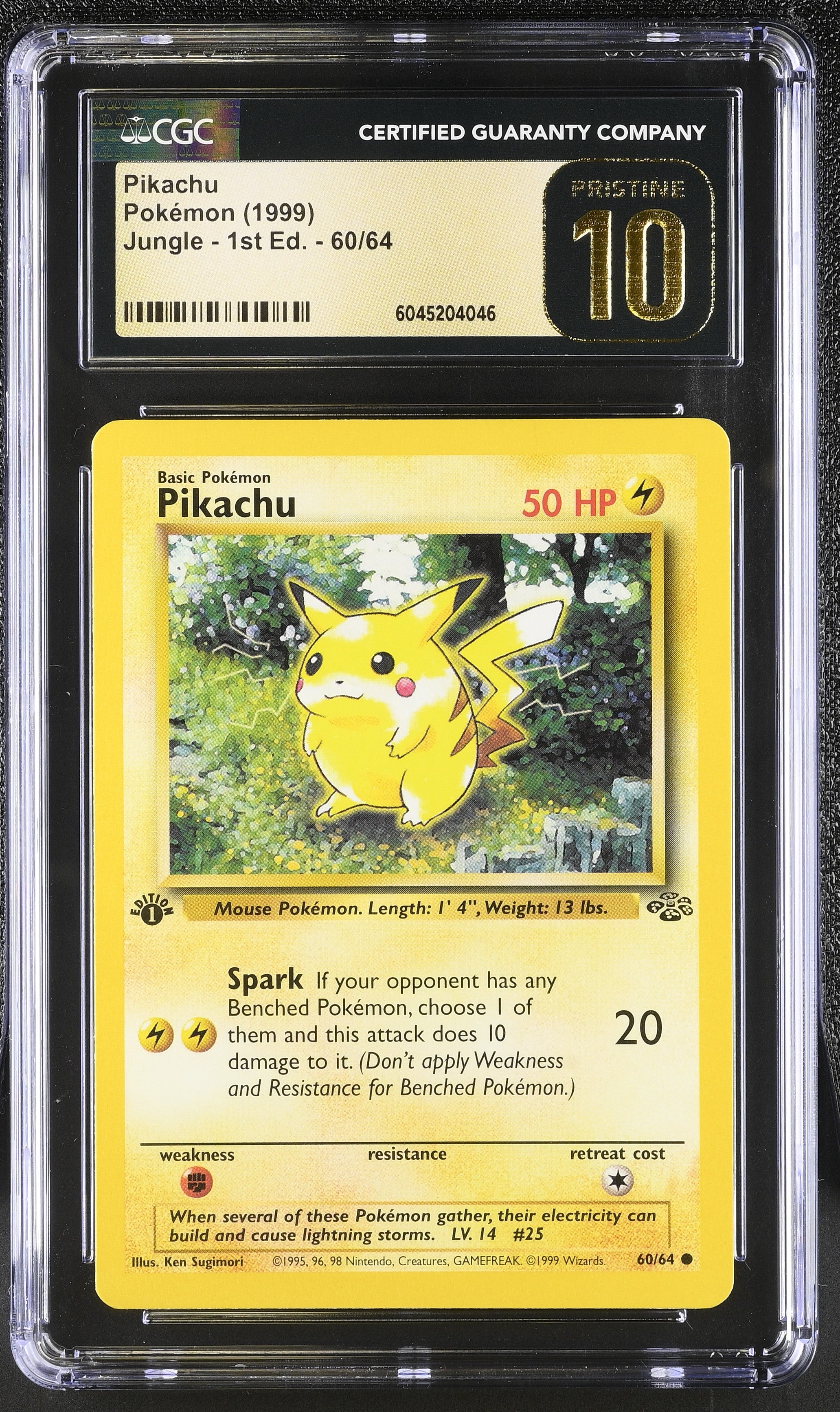 pikachu pokemon card 1999 Pokmon 1999 Shadow Base Set Pikachu(Pokemon Trading Card 58/102)