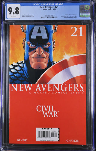 New Avengers #21 (8/06) Graded CGC 9.8