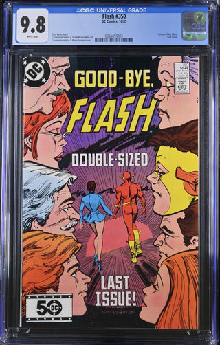 Flash #350 (10/85) Graded CGC 9.8