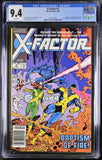 X-Factor #1 (1986) - Graded CGC 9.4