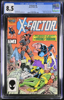 X-Factor #4 (1986) - Graded CGC 8.5