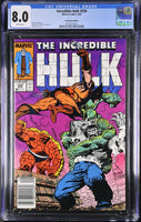 Incredible Hulk #359 (1989) - Graded CGC 8