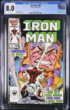 Iron Man #205 (1986) - Graded CGC 8