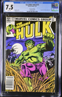 Incredible Hulk #273 (1982) - Graded CGC 7.5