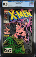 Uncanny X-Men #263 (1990) - Graded CGC 8