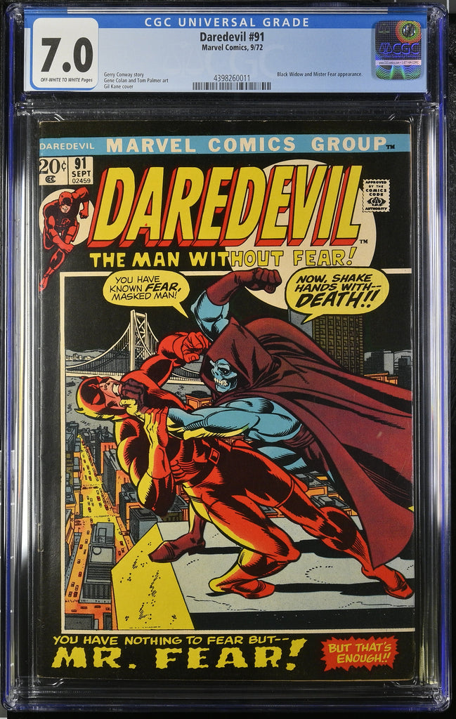 Daredevil #91 (1972) - Graded CGC 7