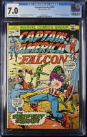 Captain America #163 (1973) - Graded CGC 7