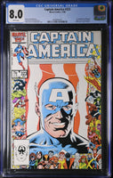 Captain America #323 (1986) - Graded CGC 8