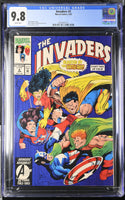 Invaders #2 (1993) - Graded CGC 9.8