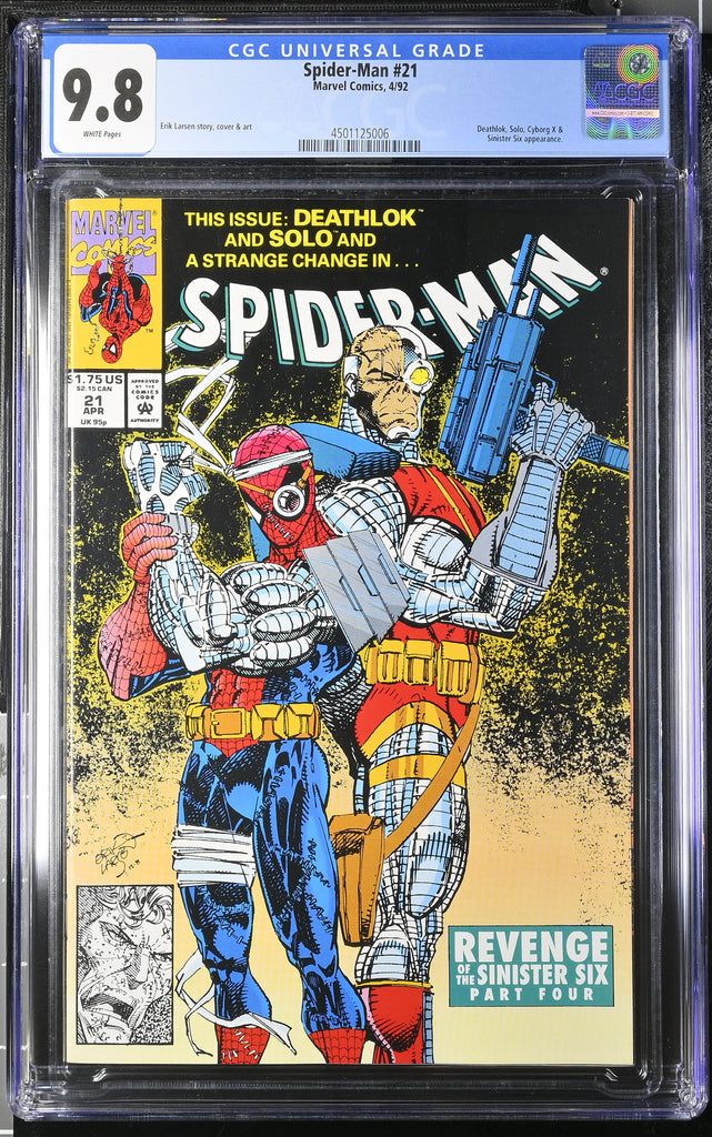 Spider-Man #21 (1992) - Graded CGC 9.8