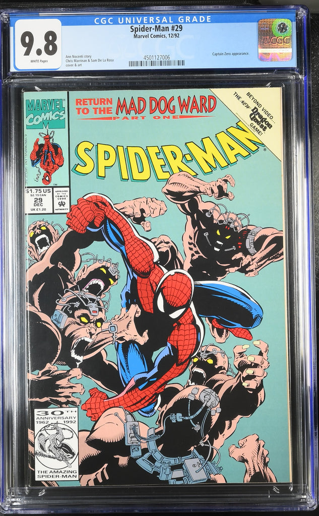 Spider-Man #29 (1992) - Graded CGC 9.8