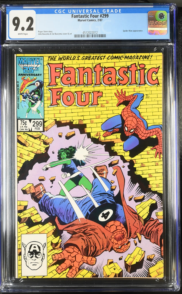 Fantastic Four #299 (1987) - Graded CGC 9.2