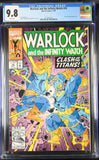 Warlock and the Infinity Watch #10 (1992) - Graded CGC 9.8