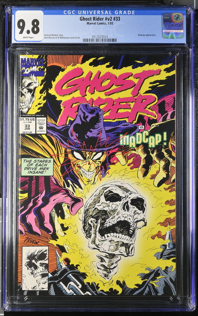 Ghost Rider #v2 #33 (1993) - Graded CGC 9.8