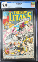 New Titans #58 (1989) - Graded CGC 9.8