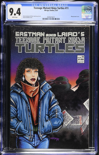 Teenage Mutant Ninja Turtles #11 (6/87) Graded CGC 9.4