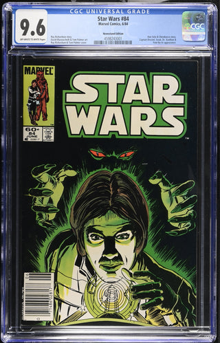 Star Wars #84 (6/84) Graded CGC 9.6 Newsstand Edition