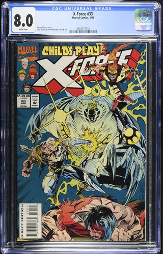 X-Force #33 (4/94) Graded CGC 8