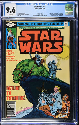 Star Wars #31 (1/80) Graded CGC 9.6