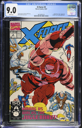 X-Force #3 (10/91) Graded CGC 9