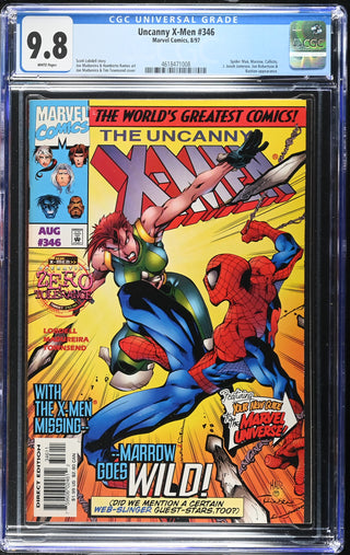Uncanny X-Men #346 (8/97) Graded CGC 9.8