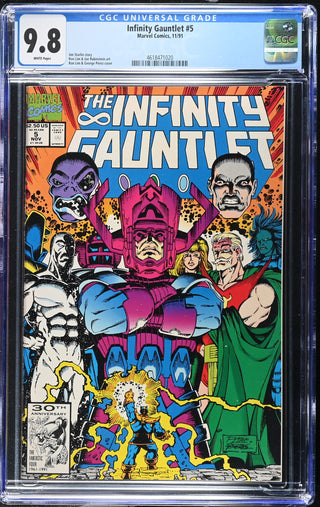 Infinity Gauntlet #5 (11/91) Graded CGC 9.8