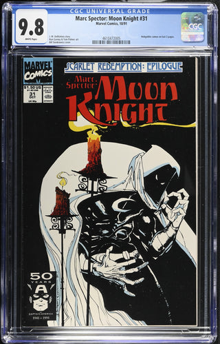 Marc Spector: Moon Knight #31 (10/91) Graded CGC 9.8