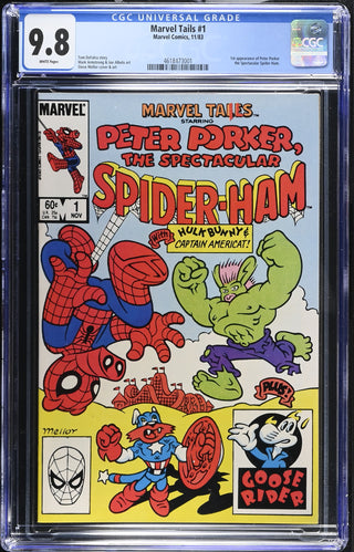 Marvel Tails #1 Peter Porker Spider-Ham (11/83) Graded CGC 9.8