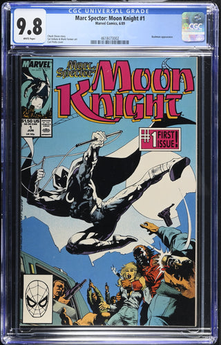 Marc Spector: Moon Knight #1 (6/89) Graded CGC 9.8