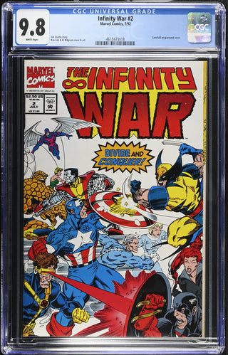 Infinity War #2 (7/92) Graded CGC 9.8