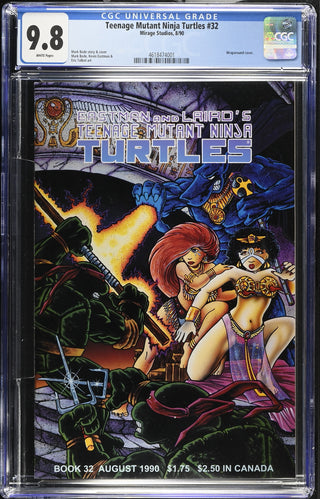 Teenage Mutant Ninja Turtles #32 (8/90) Graded CGC 9.8