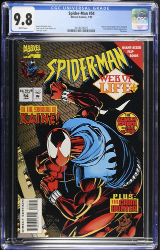Spider-Man #54 (1/95) Graded CGC 9.8