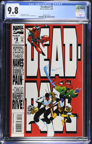 Deadpool #3 (10/93) Graded CGC 9.8