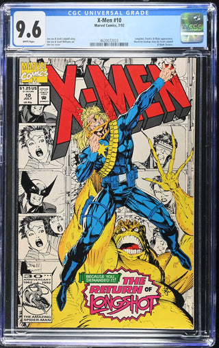 X-Men #10 (7/92) Graded CGC 9.6