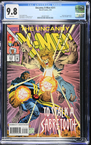 Uncanny X-Men #311 (4/94) Graded CGC 9.8
