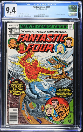 Fantastic Four #192 (3/78) Graded CGC 9.4
