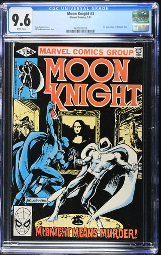Moon Knight #3 (1/81) Graded CGC 9.6
