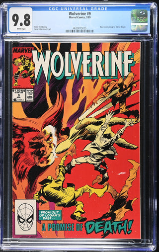 Wolverine #9 (7/89) Graded CGC 9.8