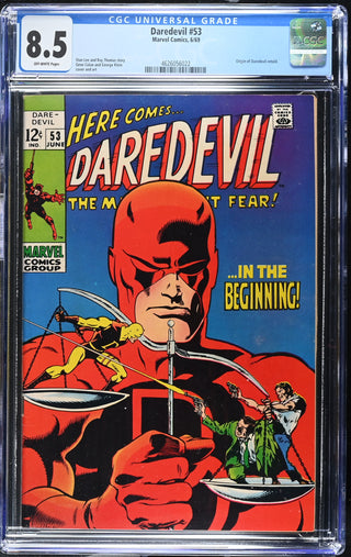 Daredevil #53 (6/69) Graded CGC 8.5