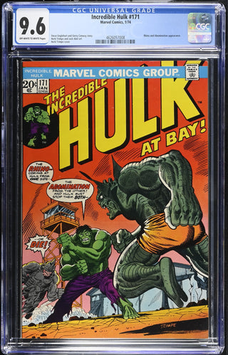 Incredible Hulk #171 (1/74) Graded CGC 9.6