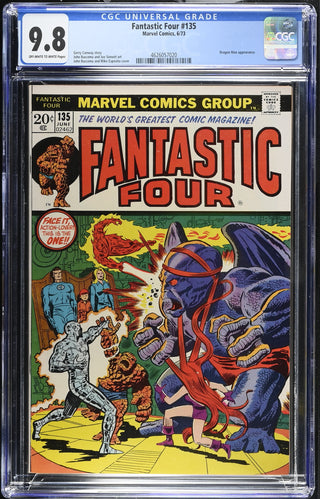 Fantastic Four #135 (6/73) Graded CGC 9.8