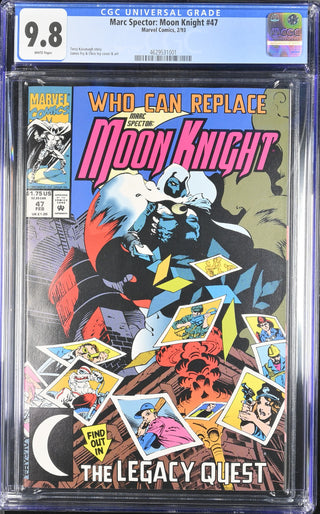 Marc Spector: Moon Knight #47 (2/93) Graded CGC 9.8