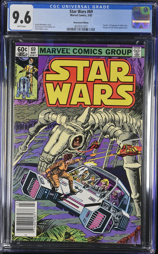 Star Wars #69 (3/83) Graded CGC 9.6 Newsstand Edition