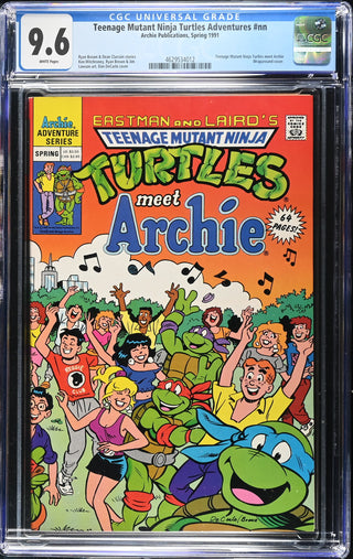Teenage Mutant Ninja Turtles Adventures #nn (Spring 1991) Graded CGC 9.6