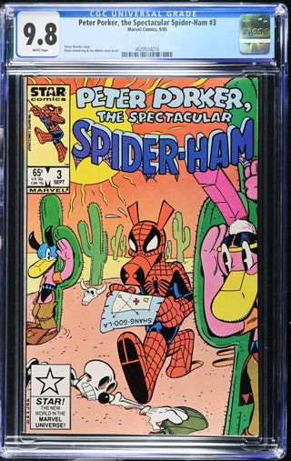 Peter Porker, the Spectacular Spider-Ham #3 (9/85) Graded CGC 9.8