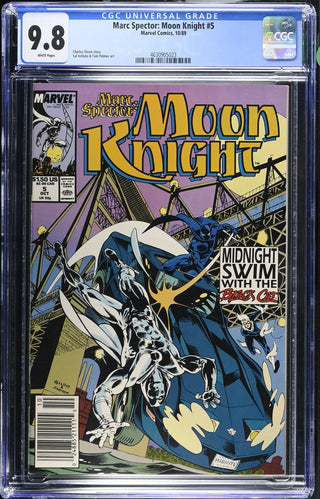 Marc Spector: Moon Knight #5 (10/89) Graded CGC 9.8