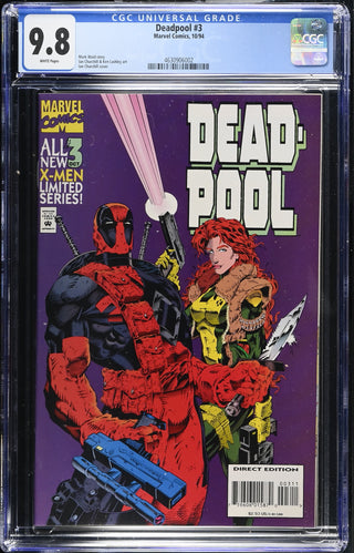 Deadpool #3 (10/94) Graded CGC 9.8