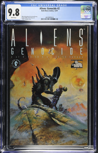 Aliens: Genocide #2 (12/91) Graded CGC 9.8