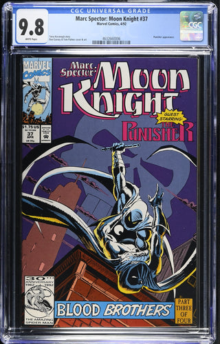 Marc Spector: Moon Knight #37 (4/92) Graded CGC 9.8
